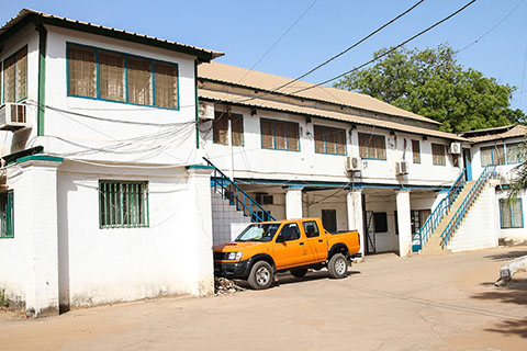 Our headquarters in Quadrangle, Banjul