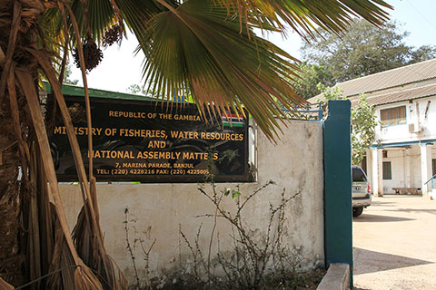 Our headquarters in Quadrangle, Banjul