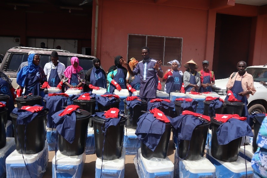 DoF hands over fish preservation coolers, gloves, to 250 women through FAO TCP project